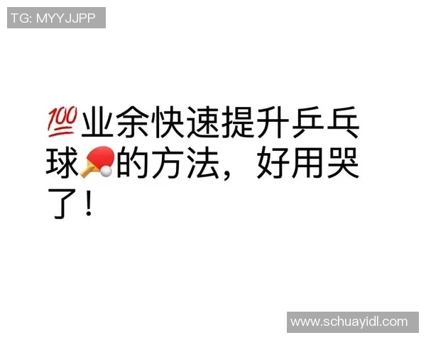 从零基础到乒乓球高手的全面技术提升指南与实战技巧分享